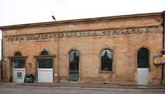 Baltic Street facade of the Former Corn Exchange, Constitution Street, Leith, Edinburgh