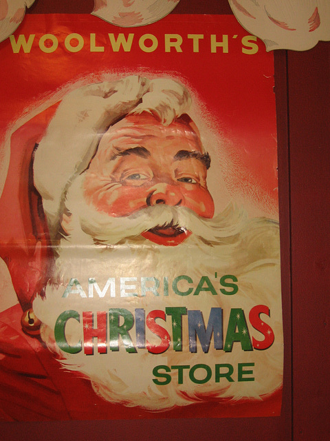 Santa and America's Christmas Store, Woolworth's Store Display at the National Christmas Center