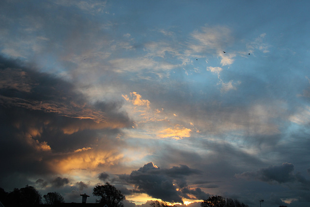 Sunrise over Seaford, East Sussex -  9.11.2013