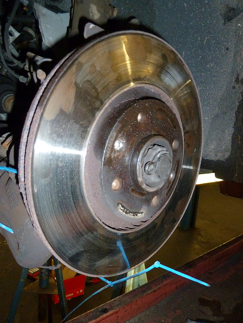 Brake disk of a Citroën C5