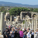 The ruins at Ephesus, Turkey.  http://en.wikipedia.org/wiki/Ephesus