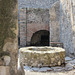 A baker's oven in the interior.