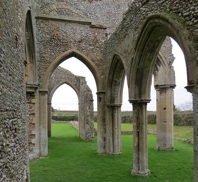 creake abbey, norfolk