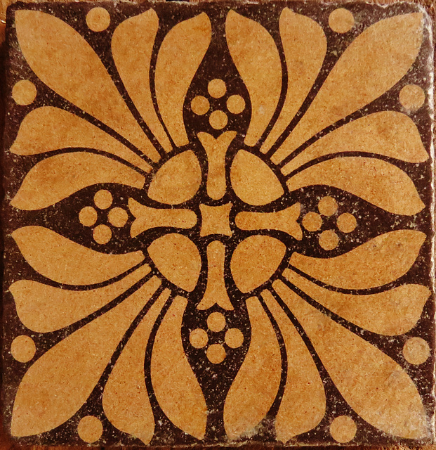 c19 encaustic floor tile