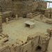 Interior views of the "terrace houses," houses of wealthy citizens that are undergoing restoration.