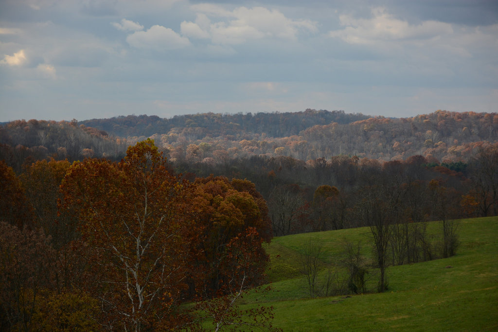 Beautiful Ohio autumn morning