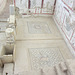 Interior views of the "terrace houses," houses of wealthy citizens that are undergoing restoration.