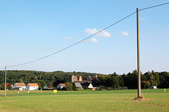 elektroenergia lineo   (Überlandleitung)