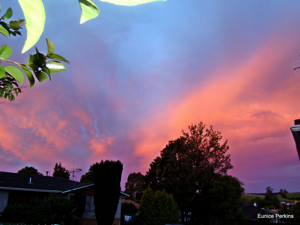 Sunset rays