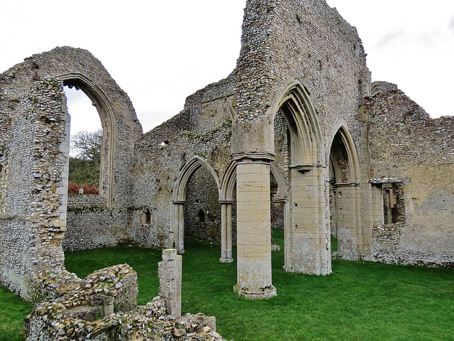 creake abbey, norfolk