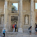 The ruins at Ephesus, Turkey.  http://en.wikipedia.org/wiki/Ephesus