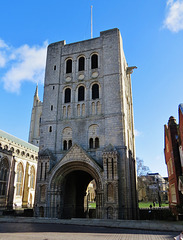 norman gate, bury st. edmunds, suffolk