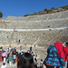 The amazing amphitheater accomodated 25,000 spectators.
