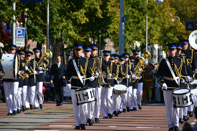 Leidens Ontzet 2013 – Parade – Marching band