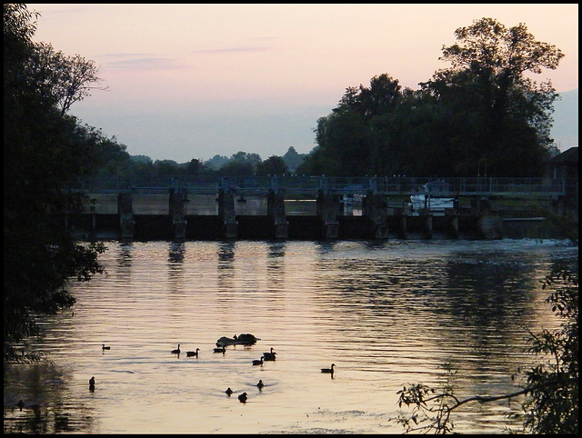 Days Lock at dawn