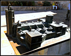 Valencia: maqueta de la Catedral