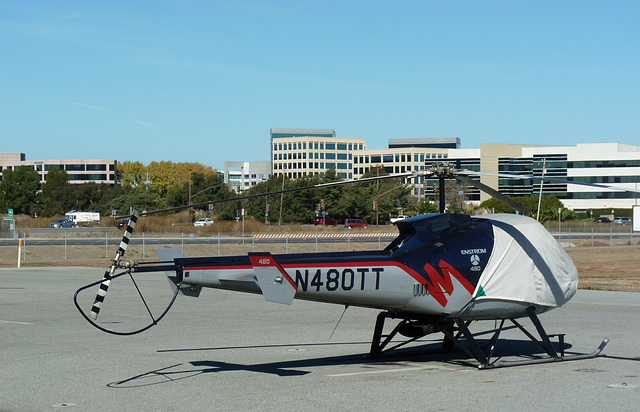 Enstrom N480TT at San Carlos - 16 November 2013