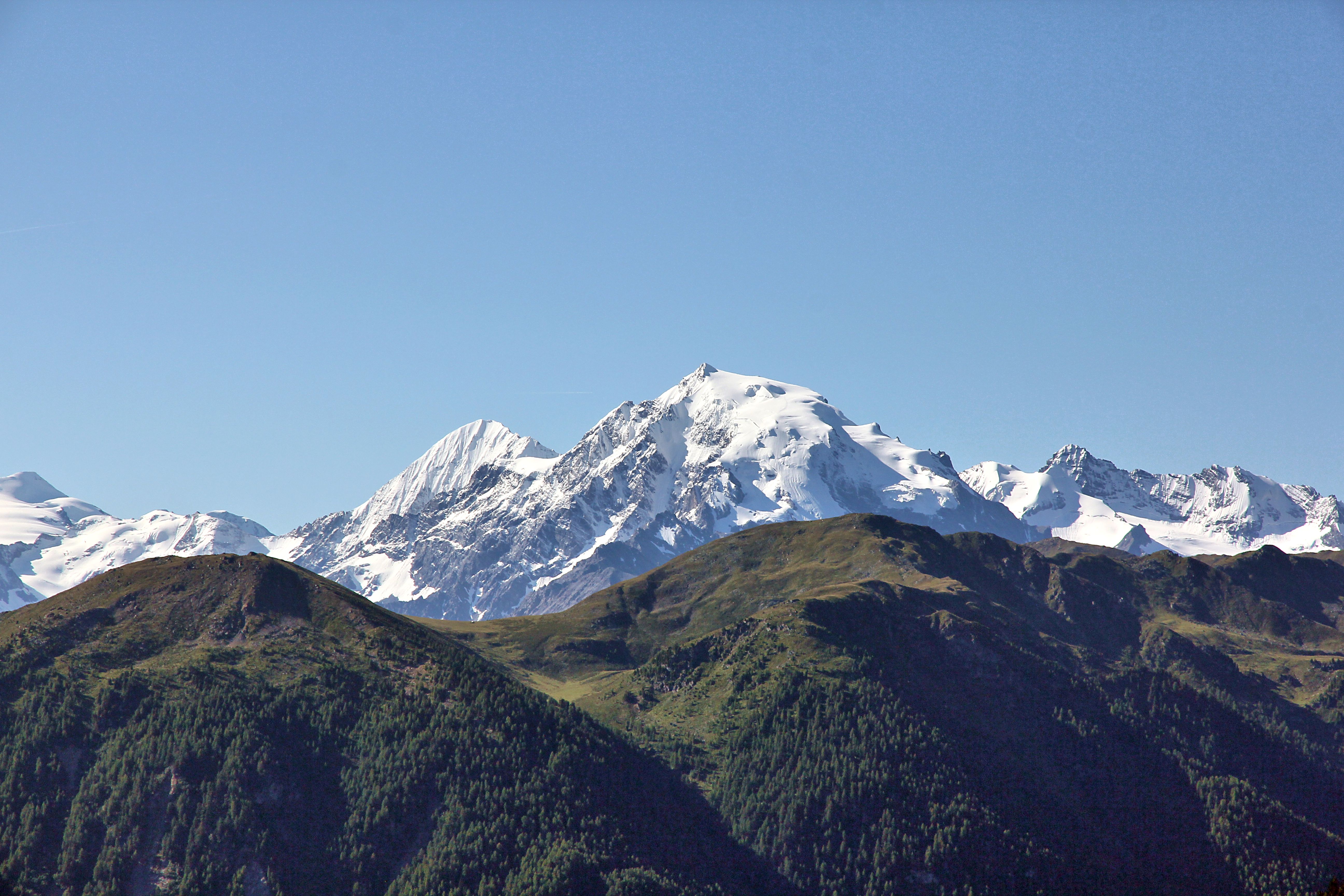 Blick vom Watles auf den Ortler