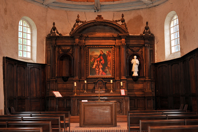 Retable de l'église de Dannemarie