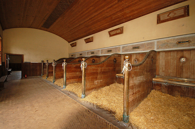 Stable block, Manderston House, Duns, Borders, Scotland