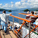 Lake Windermere, aboard M.V. "Swan" approaching Ambleside.