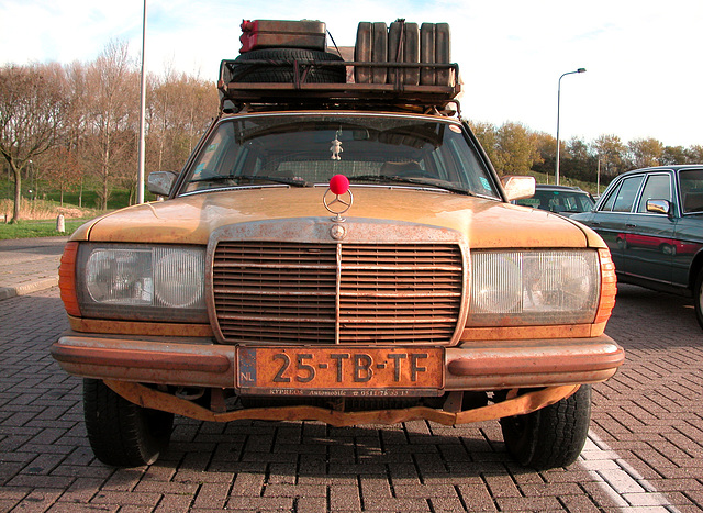 Mercedes-Benz 300TD after 3.5 months in Africa