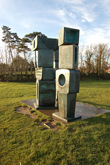 'The Family of Man' by Barbara Hepworth, (1970), Snape Maltings, Suffolk