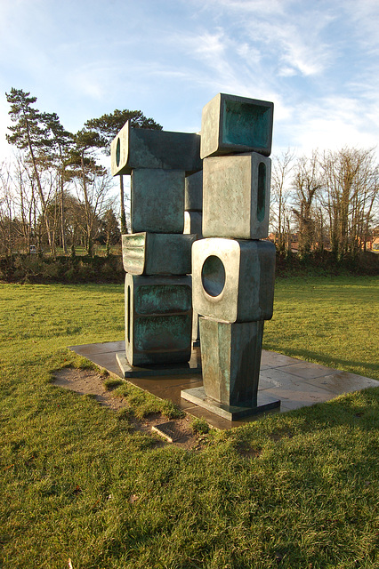 'The Family of Man' by Barbara Hepworth, (1970), Snape Maltings, Suffolk