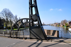 Bridge over the river Rhine