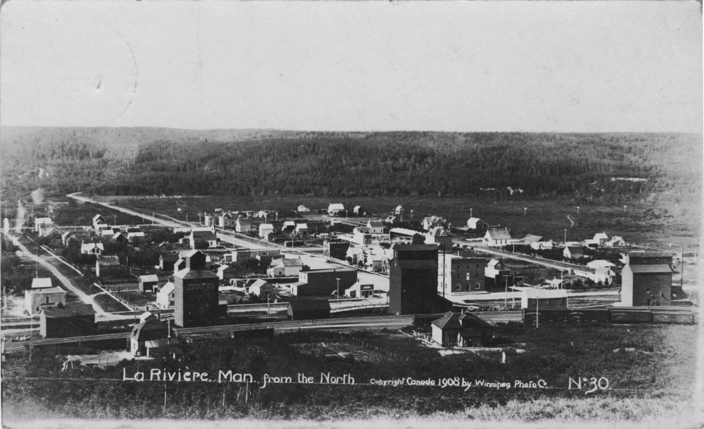 La Rivière, Man., from the North.