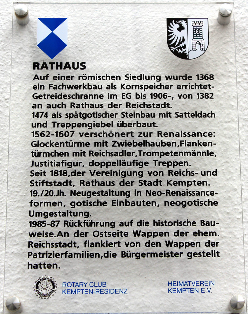 Geschichte des Rathauses