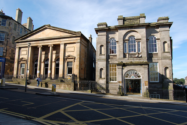 Albany Chapel and the Catholic Apostolic Chapel Broughton Street, Edinburgh New Town