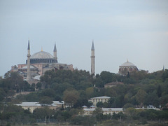 Hagia Sophia Museum from the ship at dock