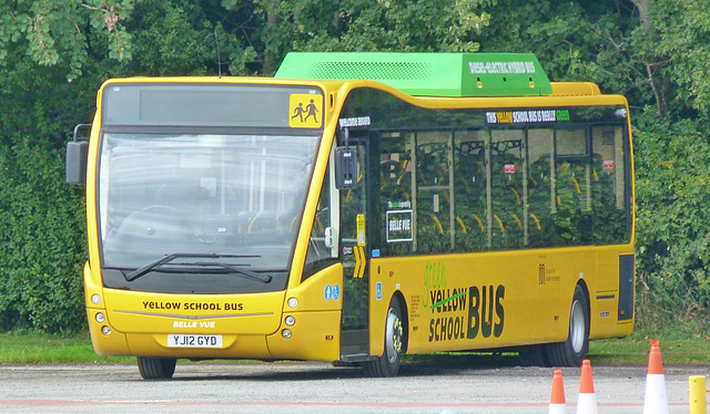 The Green/Yellow School Bus