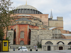 Hagia Sophia from outside the Topkapi Palace