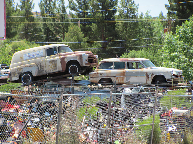 1954 Dodge Town Panel & 1954 Studebaker Wagon