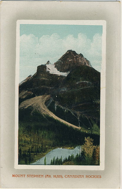 Mount Stephen (Alt. 10,523), Canadian Rockies (600,153)