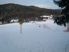 Waltersdorf - Rübezahlbaude mit Skipiste