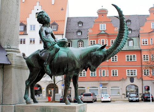 Steinbock (St.-Mang-Brunnen)