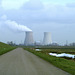 Zeeuws-Vlaanderen – Nuclear power station Doel and the dyke