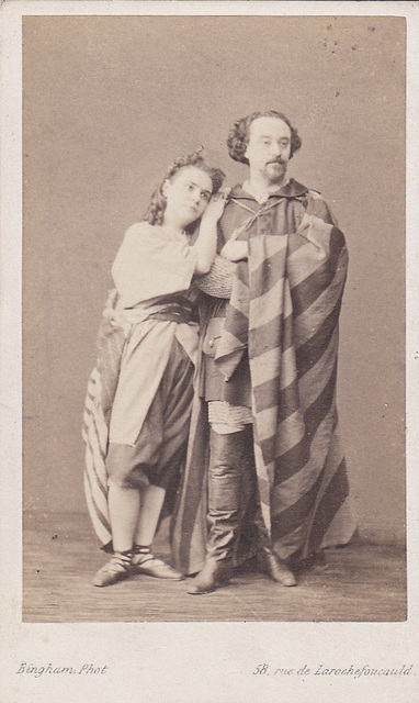 Achille-Félix Montaubry and Célestine Galli-Marié by Bingham (2)