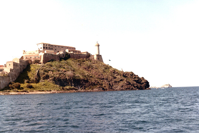 Forte Falcone, entrance to Portoferraio, Isola d'Elba