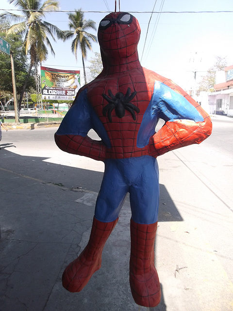 Spiderman au Mexique / In Mexico.