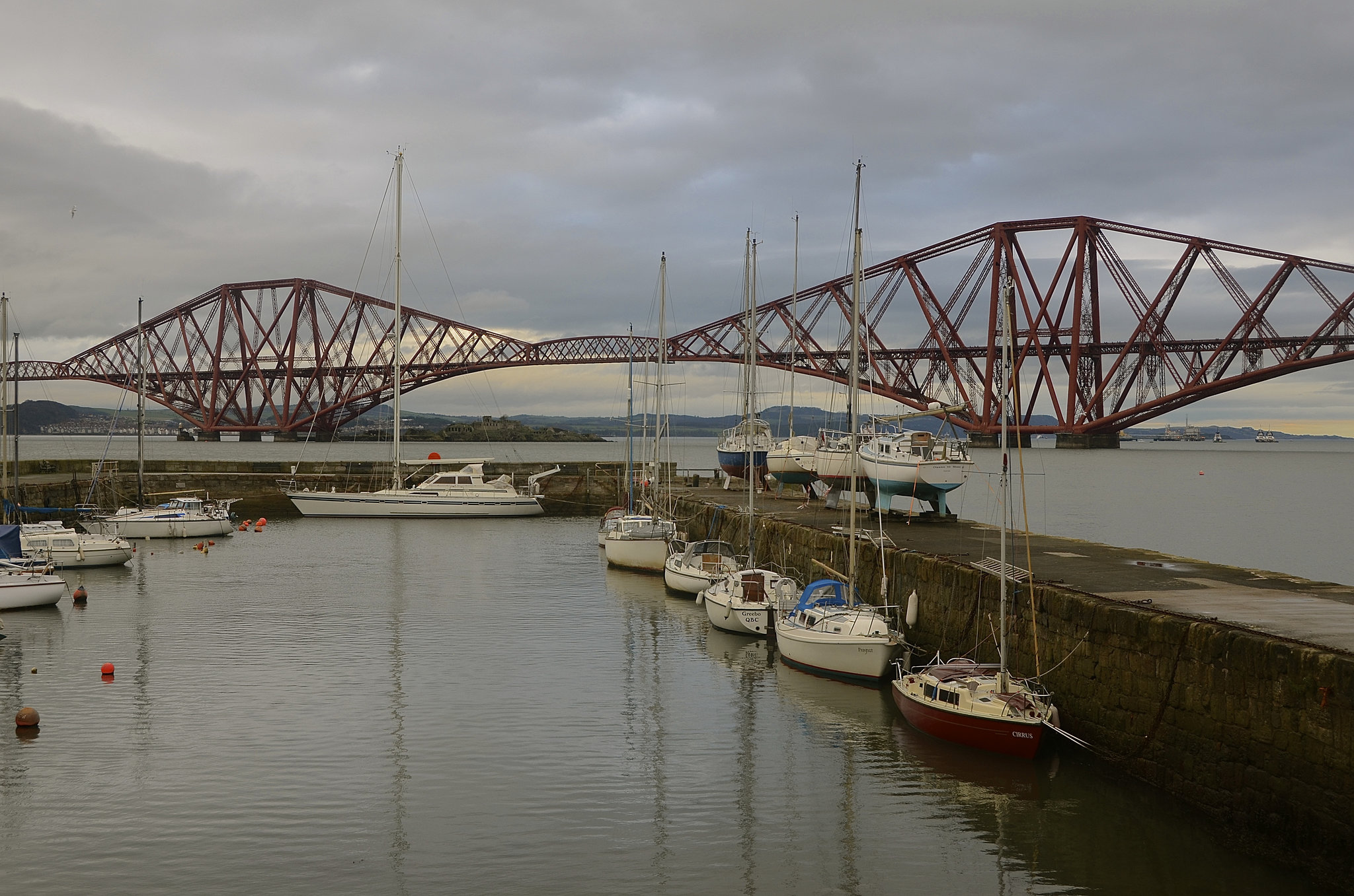 South Queensferry and Forth Rail Bridge