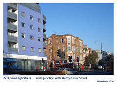 Peckham High Street & Staffordshire Street junction  - London SE15