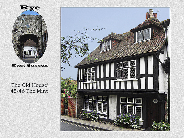 Rye - The Old House 45-6 The Mint