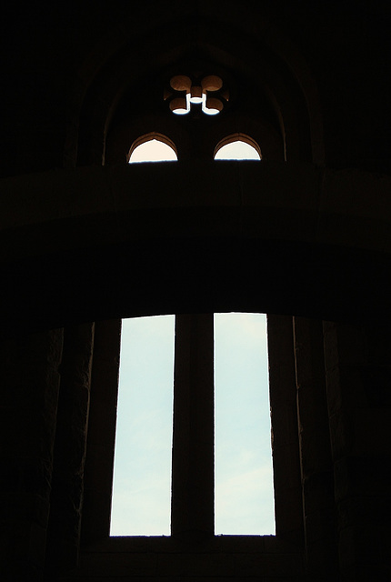 Santa Clara a Velha, window detail