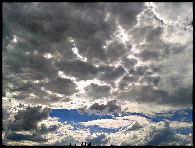 Nubes vespertinas 2