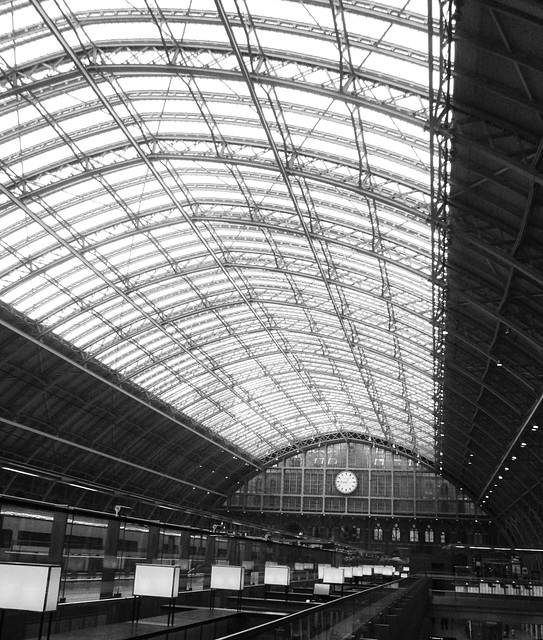 St.Pancras Railway station.