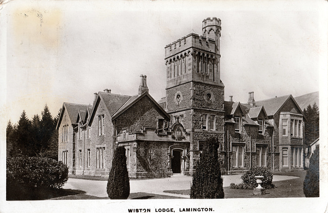 Wiston Lodge, Lamington, Lanarkshire